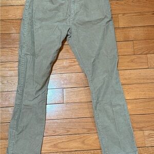 Goodfellow & Co Olive Green Corduroy Slim Pants